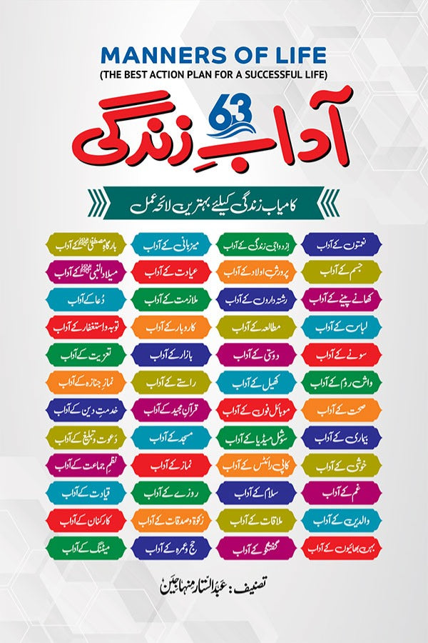 63 Adab-e-Zindagi (Kamyab Zindagi kay-liye behtareen Laiha Amal)